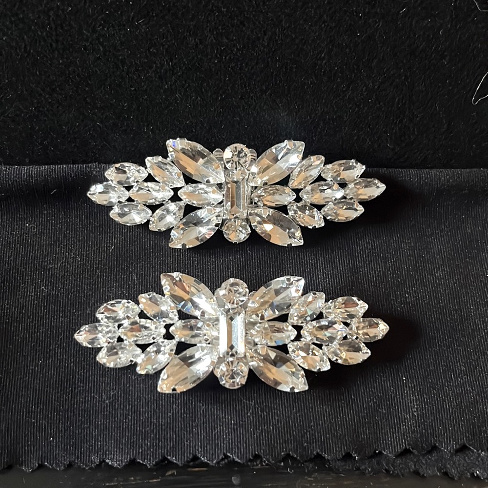 Crystal Rhinestone Shoe Clips